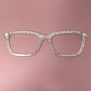 Pair Eyewear Topper/Top Frame Larkin Silver Sparkle